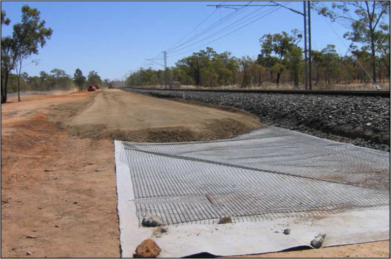 RAILWAY TRACK BED